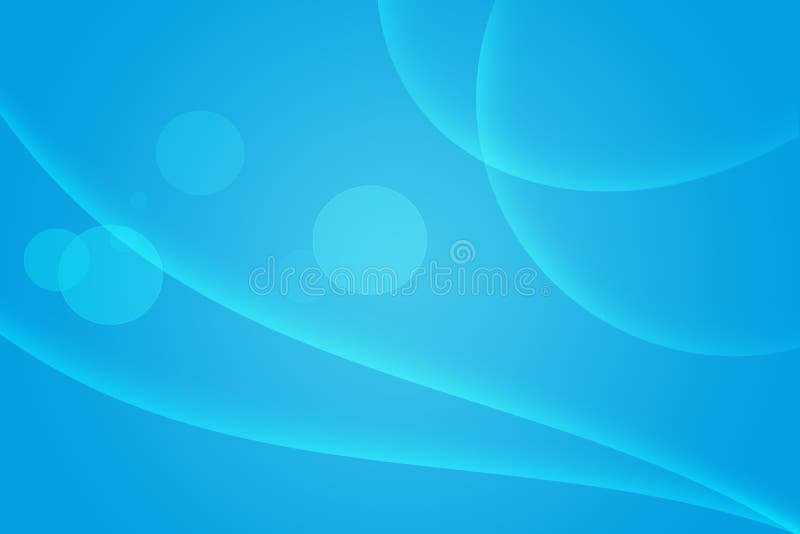 Abstract Background Turquoise Layer Curves and Gradients royalty free illustration