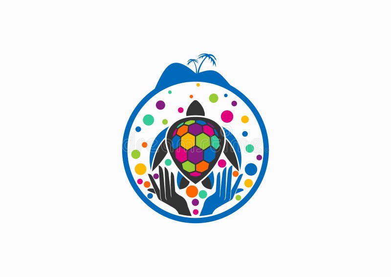 Turtle logo design vector illustration Turtle logo design vector illustration