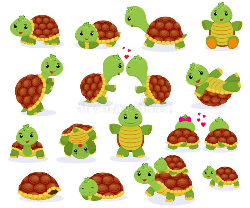Download Turtle Tortoise Cartoon Stock Illustrations - 4,756 Turtle ...