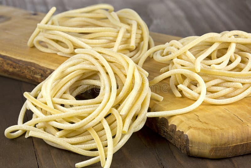 Tuscany Durum Wheat Semolina Pasta Stock Image - Image of cuisine