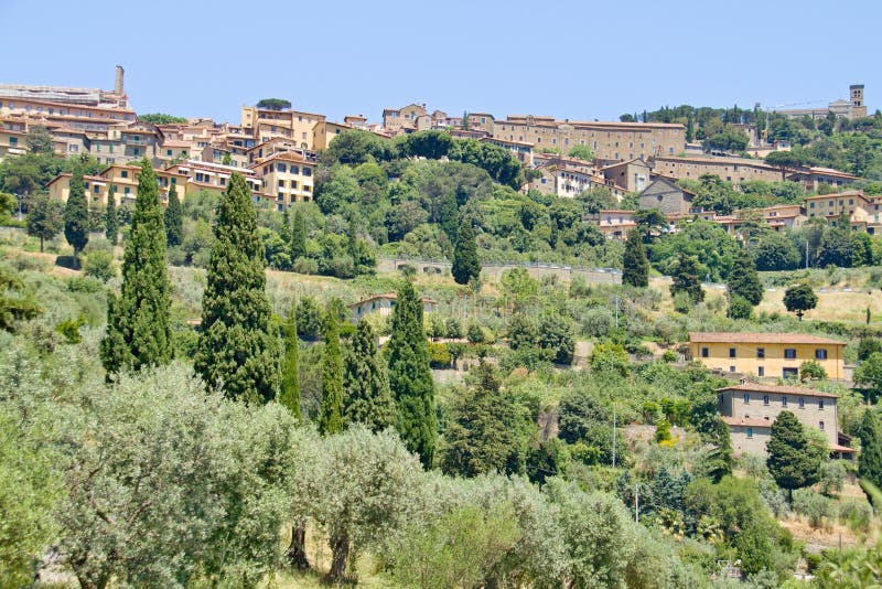 Tuscany miasto obraz royalty free Tuscany miasto obraz royalty free
