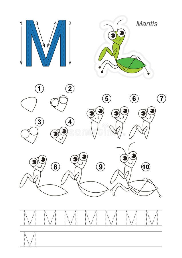 Tutorial Del Dibujo Juego Para La Letra M Predicador Divertido Ilustración del Vector - Ilustración de drenaje, habilidad: 89883876 Tutorial Del Dibujo Juego Para La Letra M Predicador Divertido Ilustración del Vector - Ilustración de drenaje, habilidad: 89883876