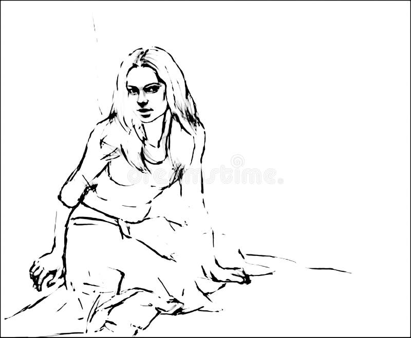 Tutorial De Desenhar Um Olho Humano. Olho No Estilo Anime. Cílios Femininos.  Foto Royalty Free, Gravuras, Imagens e Banco de fotografias. Image 147593491