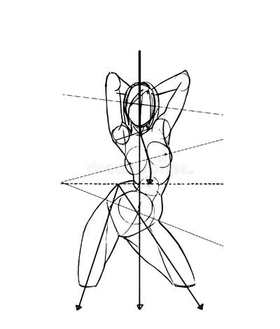 Tutorial of Drawing Female Body. Drawing the Human Body, Step by Step