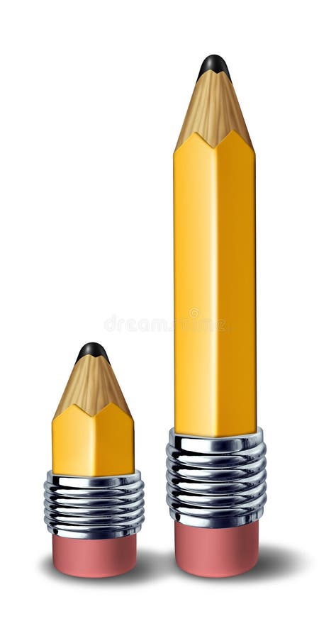 Big Pencil stock illustration. Illustration of pencil - 3311135