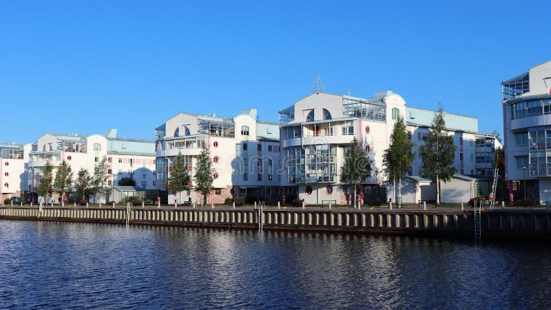 The tutti-frutti houses in the southern port of LuleÃ¥