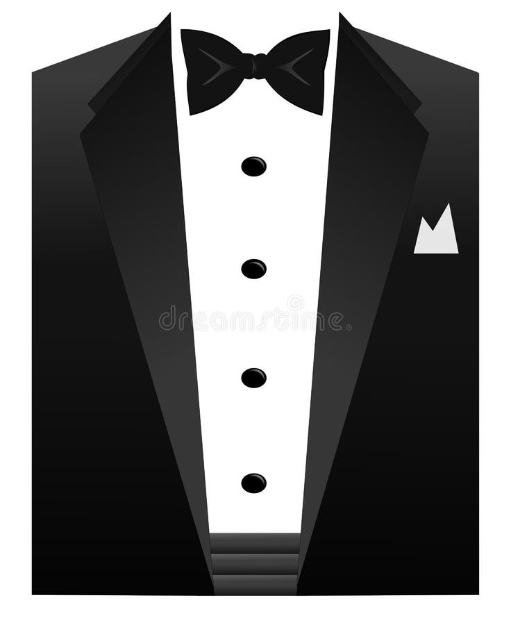 Tuxedo stock illustration. Illustration of clothing, evening - 20026117