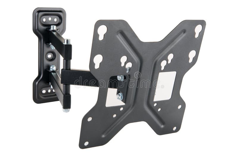 TV bracket LED display stock image. Image of articulating 89829757