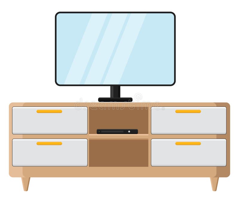 TV icon stock vector. Illustration of table 261374087