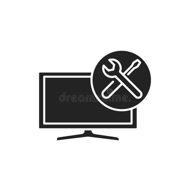 Modern TV Mounting Icon