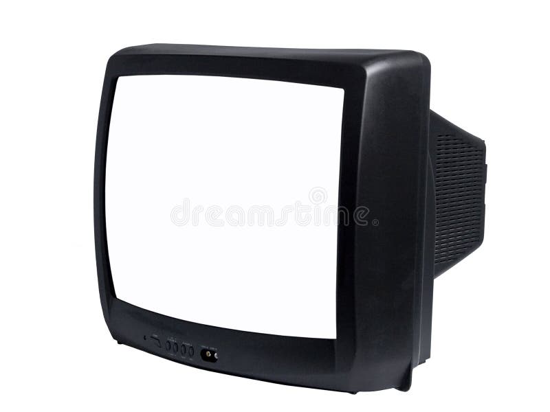 TV Isolated royalty free stock photography