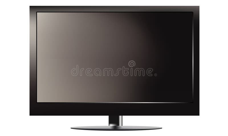TV screen, editable vector illustration. Lcd tv vector vectors
