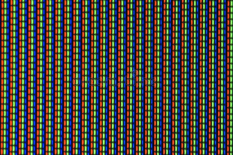 TV Screen in Macro