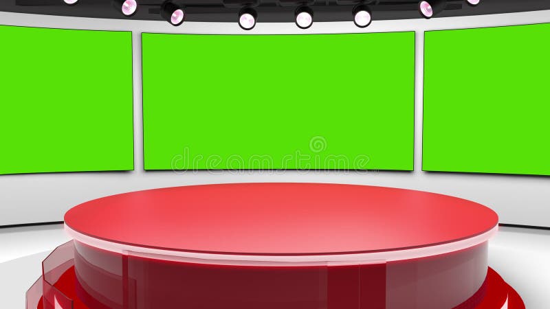 Được thiết kế chuyên nghiệp, phòng thu tin tức với màn hình xanh lá cây sẽ giúp bạn tạo ra những bản tin hoàn hảo nhất. Hãy xem hình ảnh trong phòng thu này để cảm nhận được sự chuyên nghiệp và hiện đại của nó!