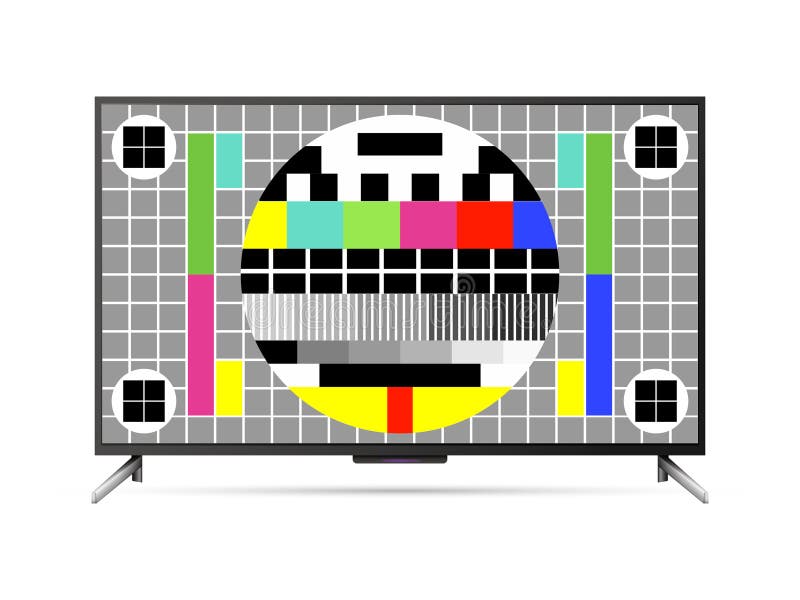 Test Card Tv Stock Illustrations – 273 Test Card Tv Stock
