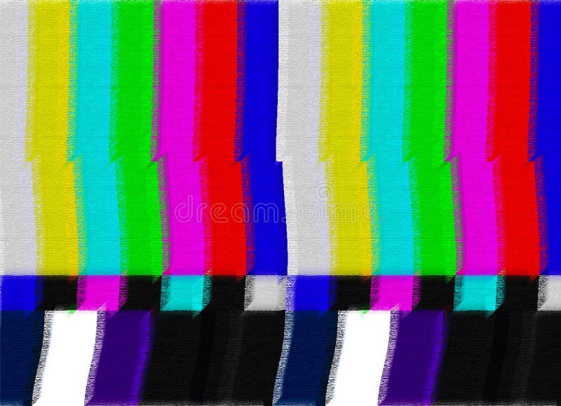 TV-testbeeld stock foto. Image of affiche, antenne, uitzending - 89603732