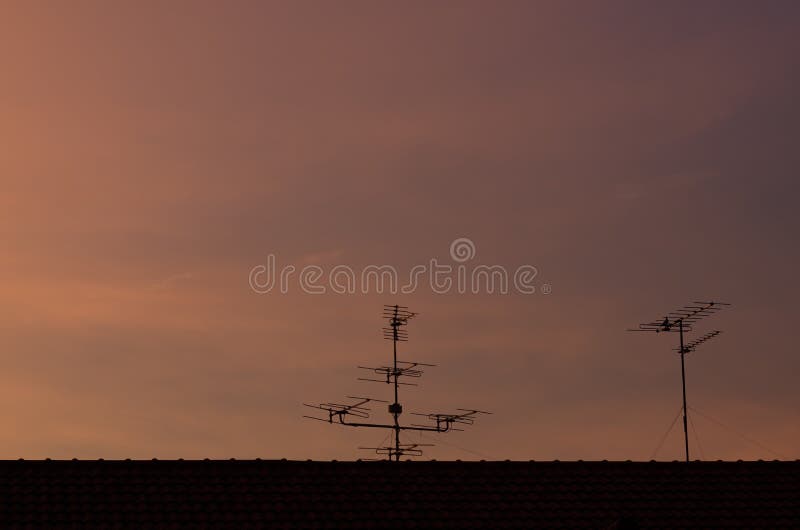 TVantenner arkivfoton TVantenner arkivfoton