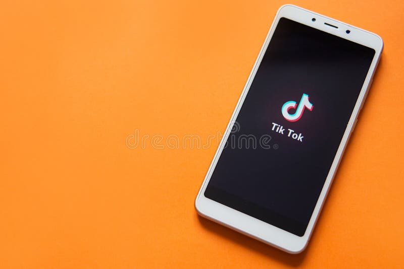 orange tik tok icon orange tik tok icon