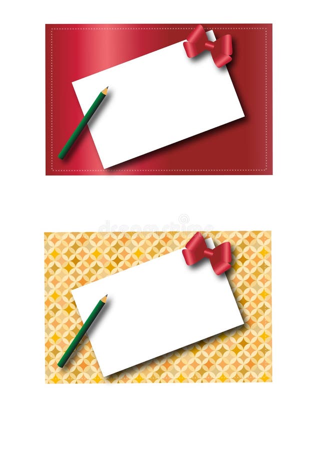 Twee Kerstmisframes 2 vector illustratie Twee Kerstmisframes 2 vector illustratie