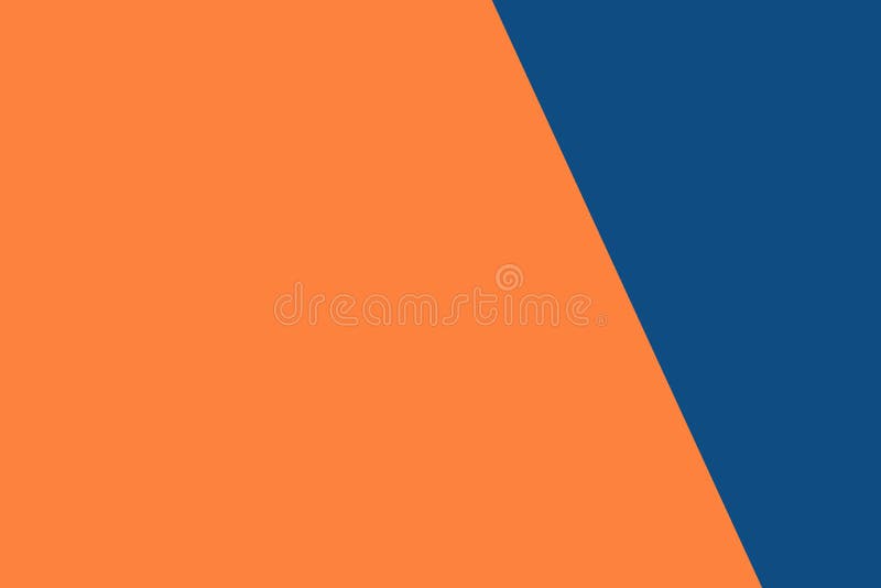 Of later trompet sterk Twee Kleuren-achtergrondkleur: Klassiek Blauw En Oranje Schil Kleur Stock  Illustratie - Illustration of inspirerend, kleur: 167597858