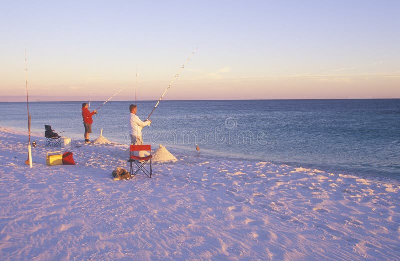 Twee mensen diepzee visserij