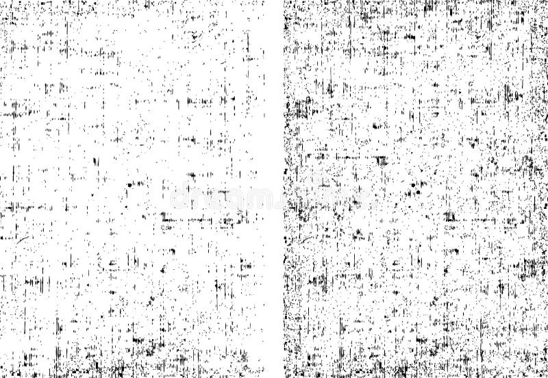 Two dirt grunge texture ready to overlay any objects. Black and white vector illustration. Two dirt grunge texture ready to overlay any objects. Black and white vector illustration.