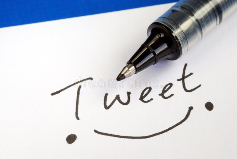 tweet słowo pisze zdjęcia stock tweet słowo pisze zdjęcia stock