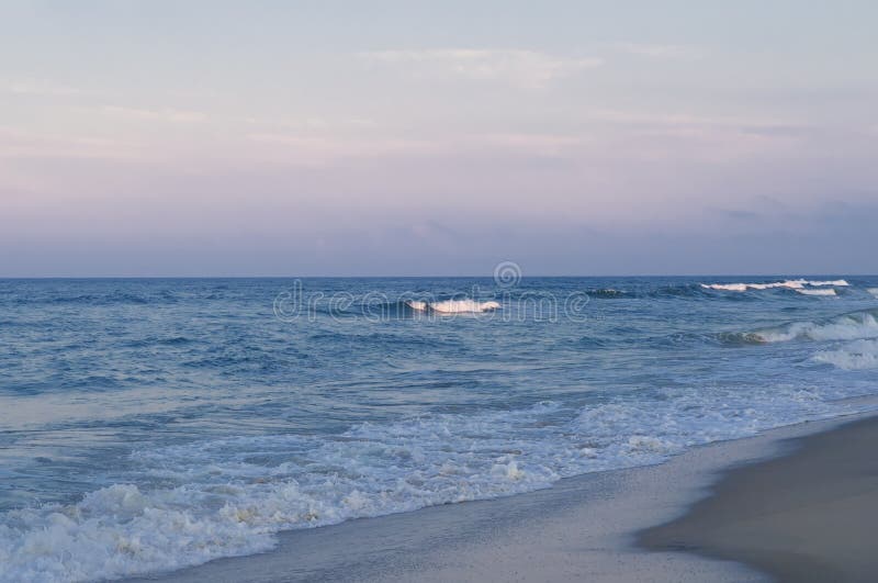 Twilight on the Beach royalty free stock image Twilight on the Beach royalty free stock image