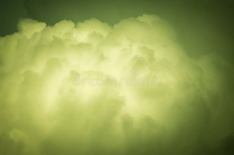 At twilight, green tone clouds in the sky. stock photos At twilight, green tone clouds in the sky. stock photos