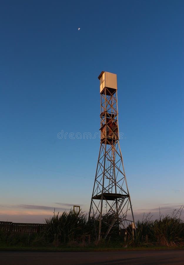 Twilight Tower stock image. Image of lookout, twilight 27894303