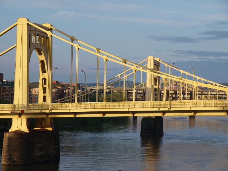 Twin Bridges In Pittsburgh Stock Photo Image 10335350