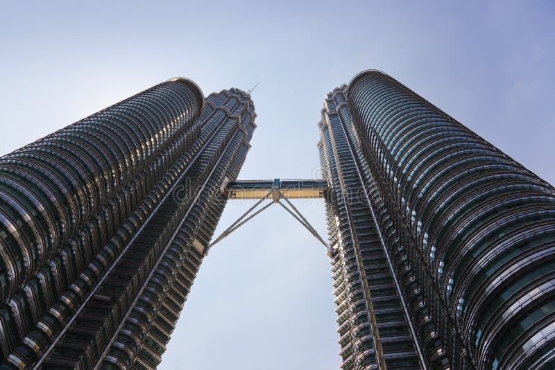 Twin Tower in Kuala Lumpur (Malaysia) stockbilder Twin Tower in Kuala Lumpur (Malaysia) stockbilder