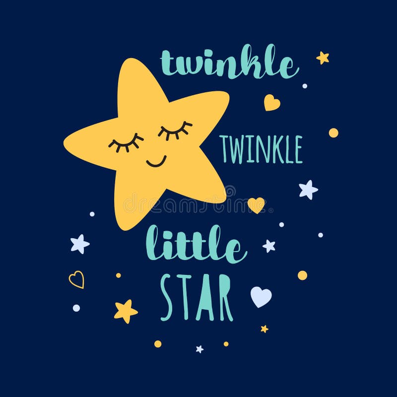 Twinkle Twinkle Little Star Stock Illustrations – 4,461 Twinkle