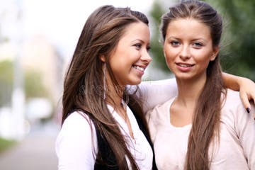 Twins of sister stock photo. Image of adult, cheerful - 22097256