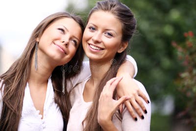 Twins of sister stock photo. Image of girlfriends, identical - 22097268