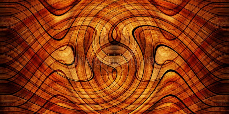 Twirl wood background