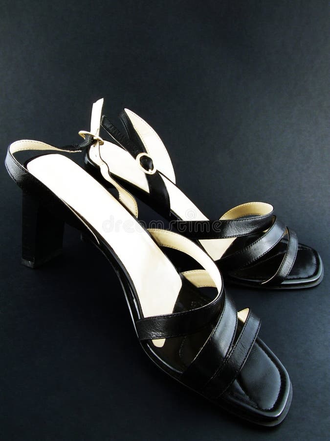 Twisted High Heels stock image. Image of shiny, shoes 3359375