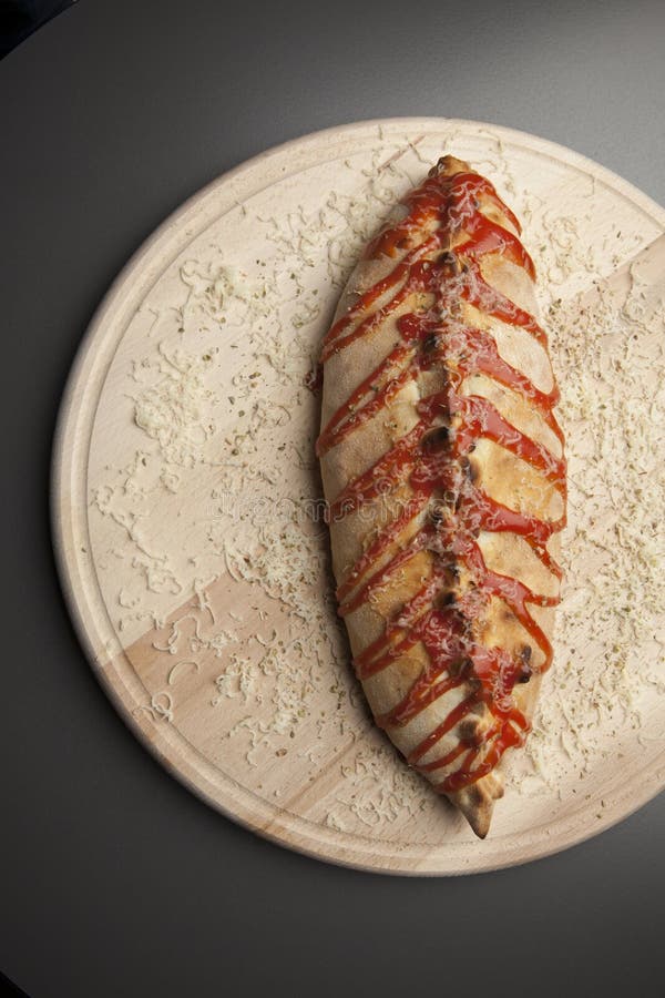 Twisted pizza stock photo. Image of table, meal, tomato 61035880