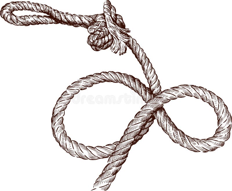 Rope Sketch Stock Illustrations – 11,087 Rope Sketch Stock