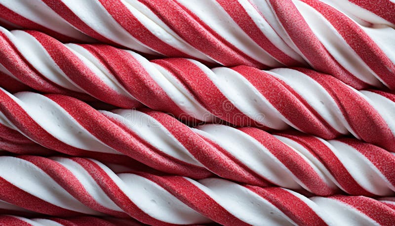 A twisted spiral of colorful candy shapes, a sweet indulgence generated by AI stock photo