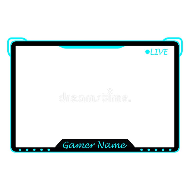 Stream Twitch Overlay Face Cam, Web Camera with Chat for Streaming  Broadcast. Green Design. Gaming Face Cam with Chat Window Stock  Illustration - Illustration of pause, overlays: 204599600