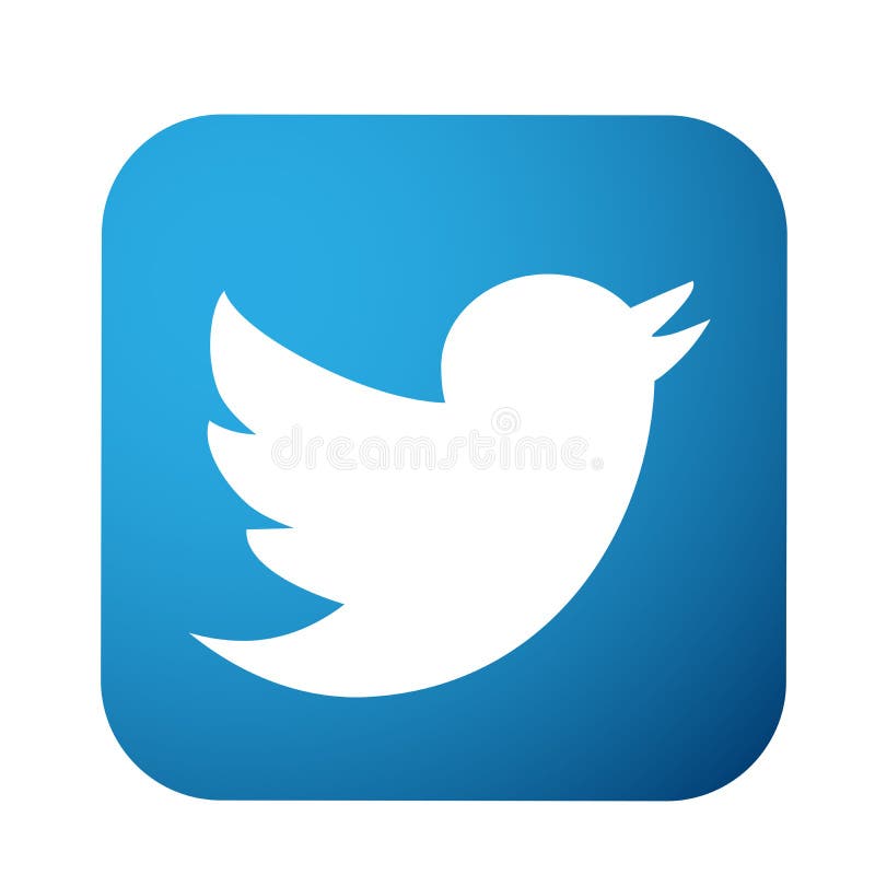 Twitter商标象在白色背景的传染媒介例证编辑类照片 插画包括有 Twitter商标象在白色背景的传染媒介例证编辑类照片 插画包括有