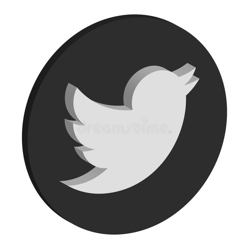 Twitter Logo Black Stock Illustrations 1 014 Twitter Logo Black Stock Illustrations Vectors Clipart Dreamstime