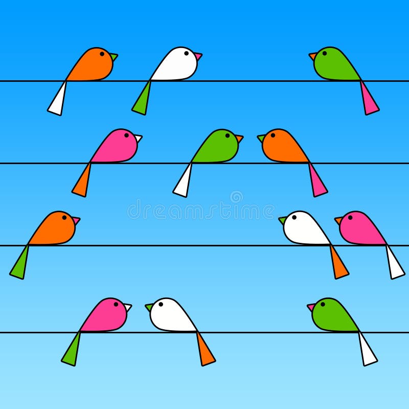 Twittering birds