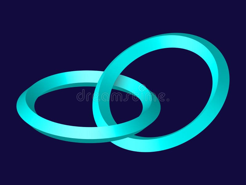 Two 2024 interlocking rings