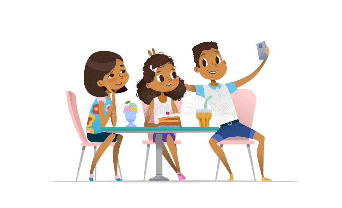 African American Friends Stock Illustrations – 3,878 African American