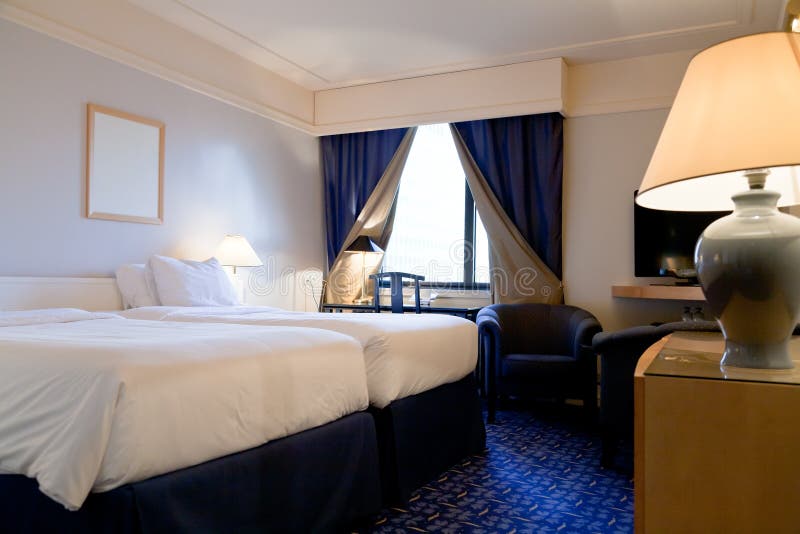 King Size Bed in a Five Star Hotel Suite Room Stock Photo Image of