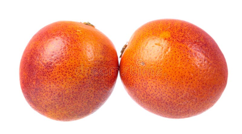 Two blood oranges isolated on white background royalty free stock photo Two blood oranges isolated on white background royalty free stock photo