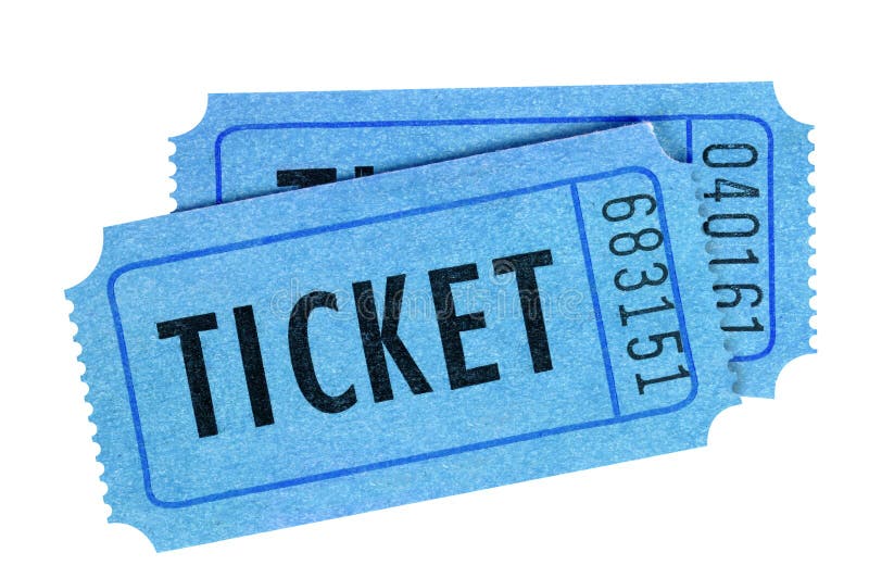 Blue ticket