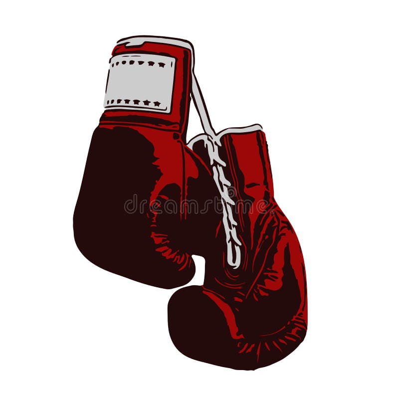 Old Boxing Gloves Stock Illustrations 454 Old Boxing Gloves Stock